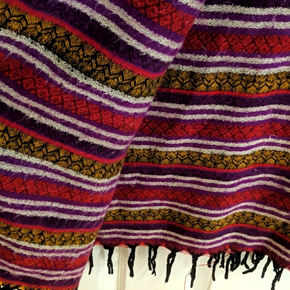 Patterned Blanket Scarf